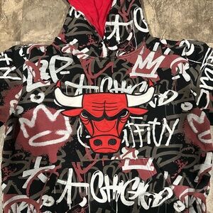 Graphic Hoodie with Bull Design